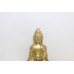 Brass Buddha Statue Buddhism Religion Asian Home Decor Figure Hand Engraved E366